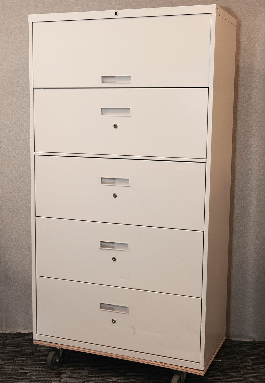 Five Drawer Filing Cabinets