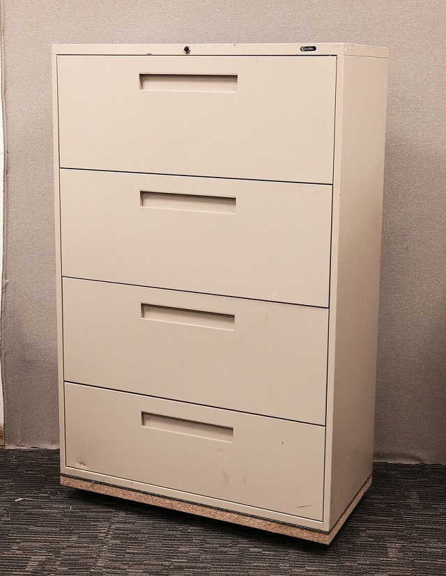 4 Drawer Lateral Filing Cabinet Global 9300 Nevada